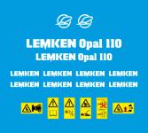 Zamjenske naljepnice za plug LEMKEN Opal 110