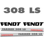 Zamjenske naljepnice za traktor Fendt Farmer 308 LS Turbomatik (novi)