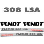 Zamjenske naljepnice za traktor Fendt Farmer 308 LSA Turbomatik (novi)