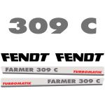 Zamjenske naljepnice za traktor Fendt Farmer 309 C Turbomatik