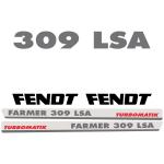 Zamjenske naljepnice za traktor Fendt Farmer 309 LSA Turbomatik (novi)