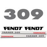 Zamjenske naljepnice za traktor Fendt Farmer 309 Turbomatik