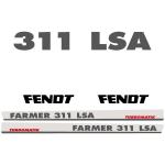 Zamjenske naljepnice za traktor Fendt Farmer 311 LSA Turbomatik (novi)