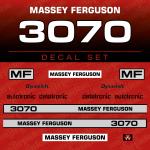 Zamjenske naljepnice za traktor Massey Ferguson 3070, 3070 E