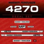Zamjenske naljepnice za traktor Massey Ferguson 4270