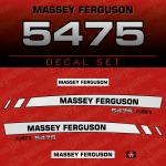 Zamjenske naljepnice za traktor Massey Ferguson 5475