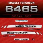 Zamjenske naljepnice za traktor Massey Ferguson 6465