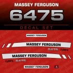 Zamjenske naljepnice za traktor Massey Ferguson 6475
