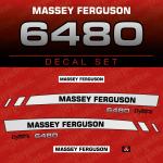 Zamjenske naljepnice za traktor Massey Ferguson 6480