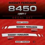Zamjenske naljepnice za traktor Massey Ferguson 8450