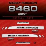 Zamjenske naljepnice za traktor Massey Ferguson 8460