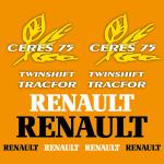 Zamjenske naljepnice za traktor Renault Ceres 75