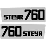 Zamjenske naljepnice za traktor STEYR 760