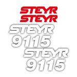 Zamjenske naljepnice za traktor STEYR 9115