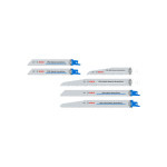 BOSCH set listova sabljaste pile za metal PRO Demolition, 6 kom