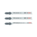 BOSCH set listova ubodne pile za laminat 3 kom
