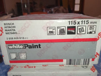 Brusni papir na čičak 115x115 mm granulacija 80 (kutija 50 listova)