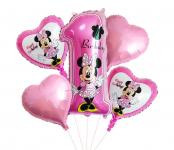 Baloni za rođendan, Set Minnie balona za prvi rođendan