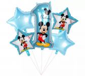 Baloni za rođendan, set Mickey balona za prvi rođendan