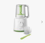 Combined Baby Food Steamer and Blender