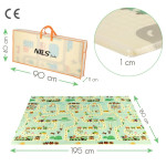 Dječja podloga za igranje 195 x 180 cm City