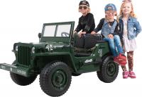 Dječji autić elektro auto na baterije Jeep Willys 4x4 4x45W
