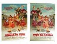 filmski kino plakat CHICKEN RUN iz 2000 -Pileći trk -Mel Gibson