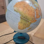 Globus svijeta 25 cm sa svijetlom