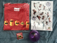 Incredibles / Izbavitelji LOT za djecu majica lopta naljepnice