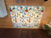 Kinderkraft podloga za igranje – velika, dvostrana (190 × 150 cm)