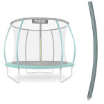 Neo-Sport gornji stup za trampolin tip C – zeleni, kompatibilan s mode