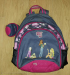 Ruksak Barbi MY SCENE ,anat. leđa,torbica,puno pretinca,lutke9 eura Zg