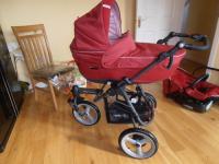 Bebe Confort kolica High Trek 3 kotača + košara za auto, amortizeri