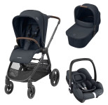 MAXI COSI kolica 3u1 Plaza+ Essential Graphite – 100 EUR