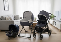 Peg Perego Book S - 3u1 komplet + Bassinet stalak (Lux tkanina)
