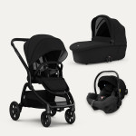 REDSBABY ONIX kolica, Platinum Black Twill 3u1 B