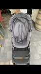 Stokke scoot V3, najnoviji model, kožna ručka, košara za novorođenče