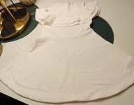 BIJELA HALJINA vel 140 - NOVO