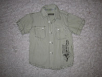 Košulja s kratkim rukavima za dečka , vel. 110