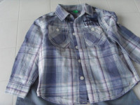 VEL. 90 BENETTON KOŠULJA U ODLIČNOM STANJU I OST.BENETTON STVARI