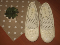 BIJELE CIPELE BALERINKE br. 30 - NOVO