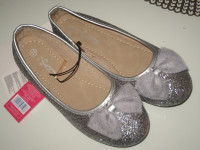 SREBRNE BALERINKE U VELIČINI 31,32,33 NOVO