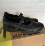 SKECHERS crne kožne balerinke cipele 37 (37/38), kao novo
