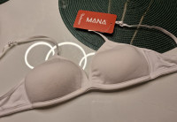 BIJELI GRUDNJAK ZA DJEVOJČICE VEL. 170/176 i 146/152 - NOVO