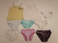 donje rublje:98-104 (gaćice), 104 (potkošulje)
