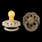 BIBS Boheme dude (kaučuk) - Vanilla/Dark Oak (vel. 1)