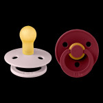 BIBS Colour dude (okrugle) - Pink Plum/Elderberry (vel. 1)