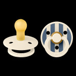 BIBS Studio Colour dude (okrugle) Pin - Ivory Steel Blue mix (vel