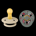 BIBS x Liberty Colour dude (okrugle) Chamomile Lawn - Pine mix (v