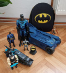 Batman ruksak, veliki auto batmobile i figure velika i male